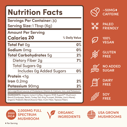 Mushroom Coffee (30 Servings)